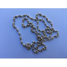 Small Silver Tulsi Neck Bead NeckLace